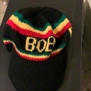 Bob Marley knitted Jamaica hat